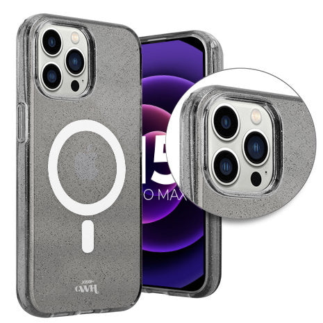 xoxo Wildhearts - Sparkle Away Black MagSafe - iPhone 15 Pro Max
