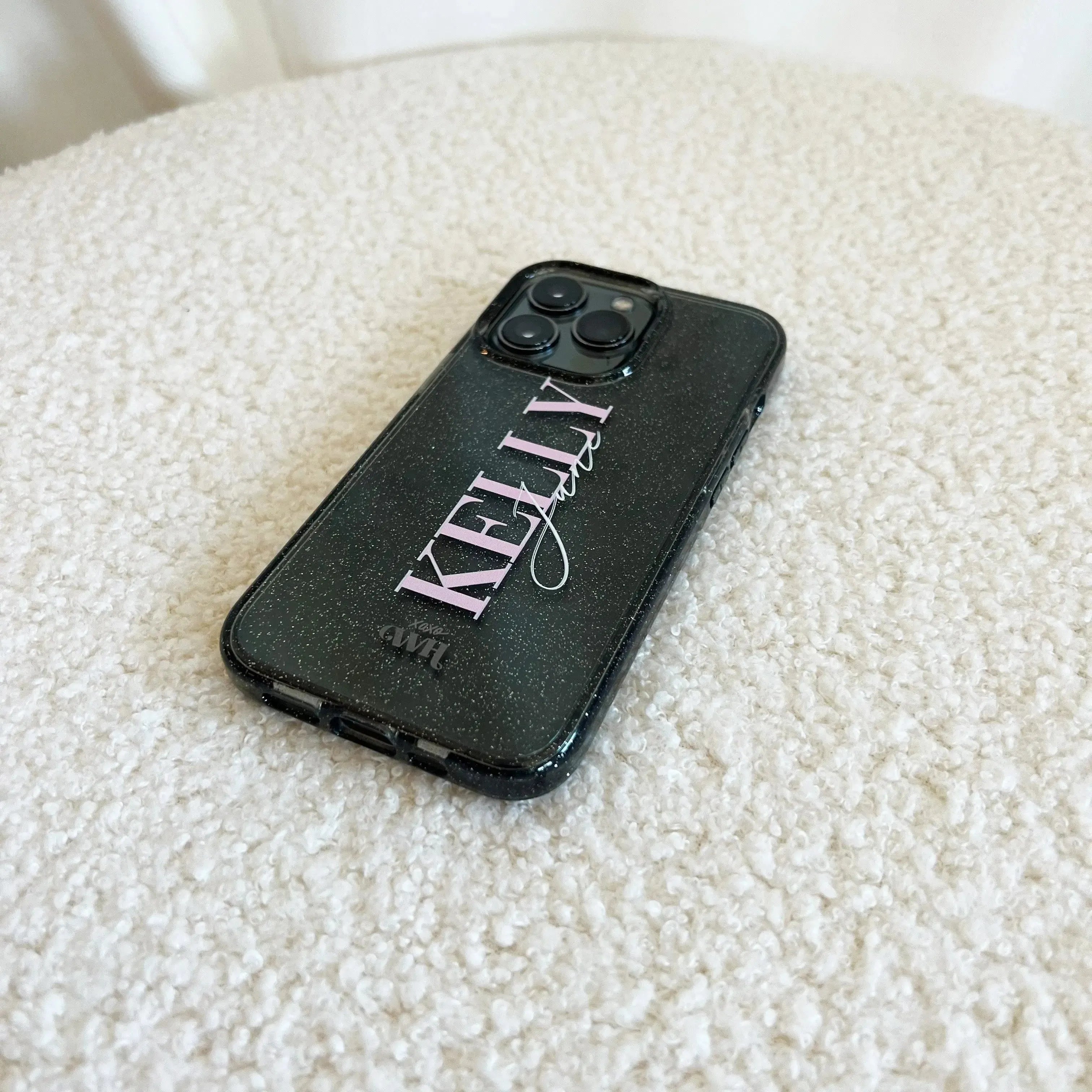 xoxo Wildhearts - Sparkle Away Black Personalized