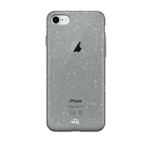 xoxo Wildhearts - Sparkle Away Black personalized - iPhone 7/8/SE