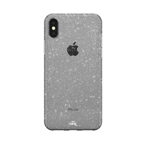 xoxo Wildhearts - Sparkle Away Black personalized - iPhone X/Xs