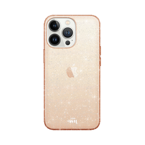 xoxo Wildhearts - Sparkle Away Gold personalized - iPhone 14 Pro