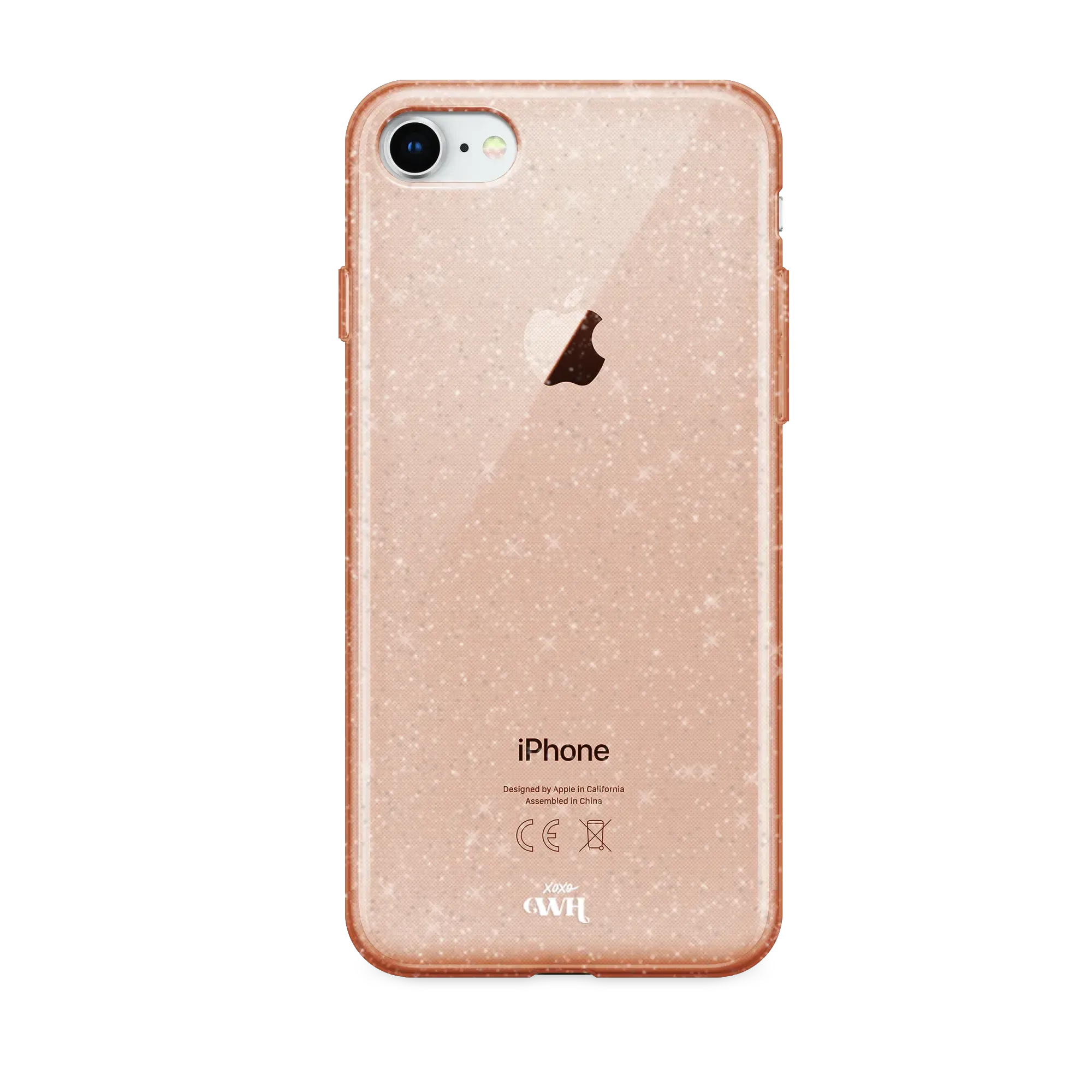 xoxo Wildhearts - Sparkle Away Gold personalized - iPhone 7/8/SE