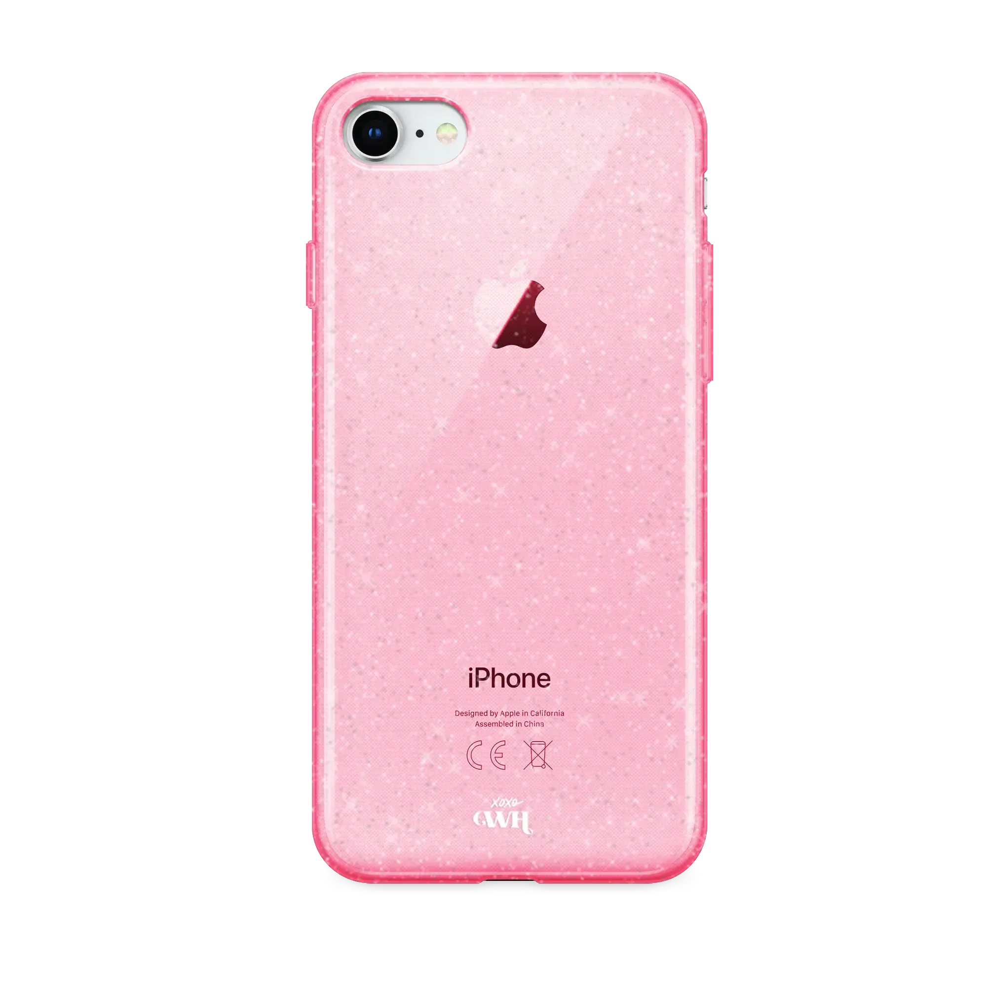 xoxo Wildhearts - Sparkle Away Pink Personalized - iPhone 7/8/SE