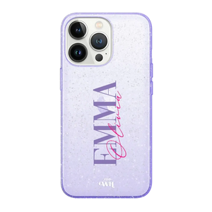 xoxo Wildhearts - Sparkle Away Purple Personalized - iPhone 11 Pro