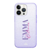 Sparkle Away Purple Personalized - iPhone 14