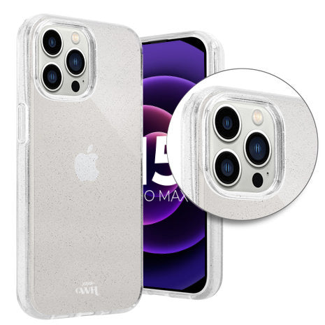 xoxo Wildhearts - Sparkle Away Transparent - iPhone 15 Pro Max