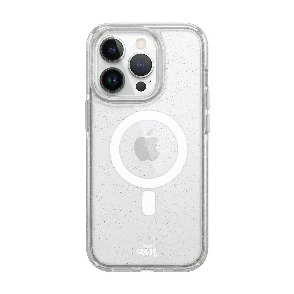 xoxo Wildhearts Sparkle Away Transparent MagSafe - iPhone 15 Pro