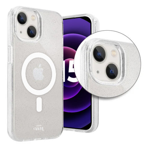 xoxo Wildhearts - Sparkle Away Transparent MagSafe - iPhone 15