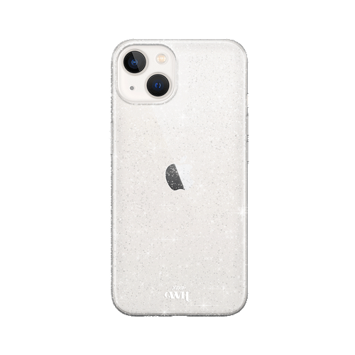 xoxo Wildhearts - Sparkle Away Transparent Personalized - iPhone 13 Mini