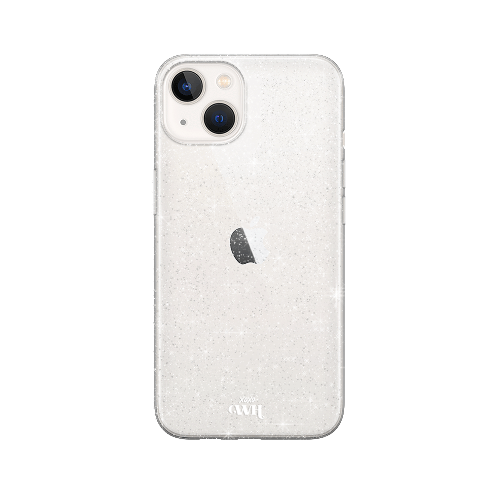 xoxo Wildhearts - Sparkle Away Transparent Personalized - iPhone 13 Mini