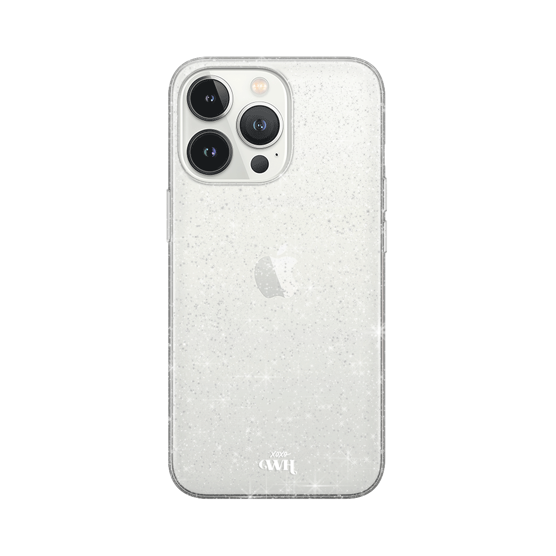 xoxo Wildhearts - Sparkle Away Transparent Personalized - iPhone 13 Pro Max
