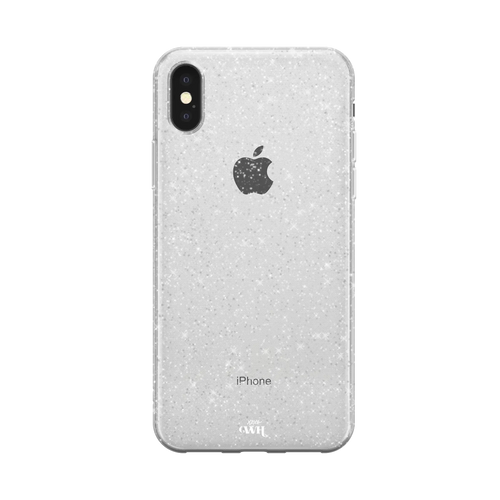 xoxo Wildhearts - Sparkle Away Transparent Personalized - iPhone X/Xs