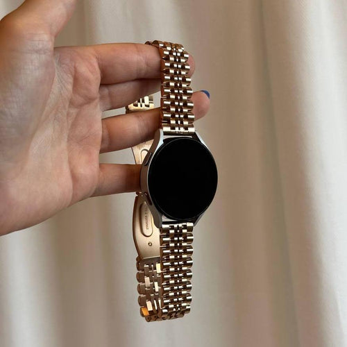 xoxo Wildhearts - Stalen (20mm) bandje rosé goud
