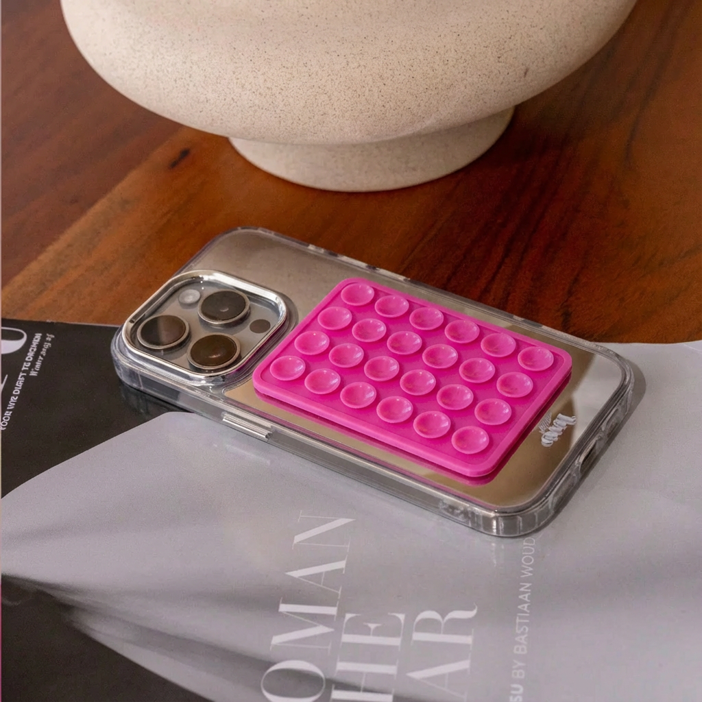 xoxo Wildhearts Stick On Me Square - Fuschia