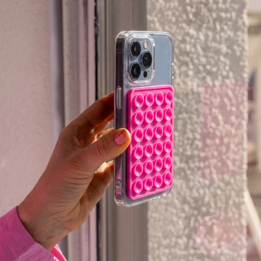 xoxo Wildhearts Stick On Me Square - Fuschia