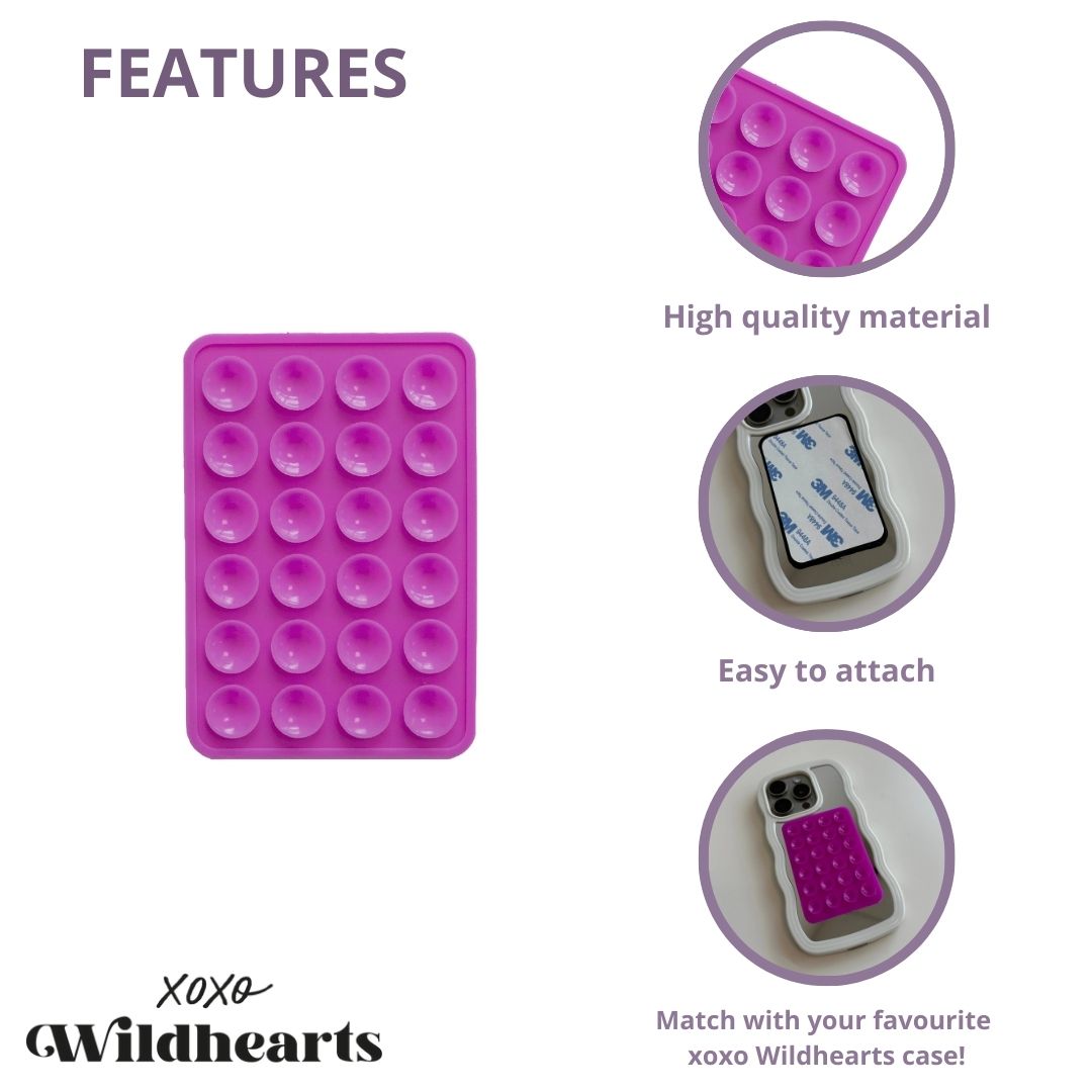 xoxo Wildhearts - Stick On Me Square - Purple