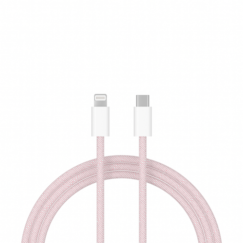 xoxo Wildhearts - USB-C to Lightning cable - 1 Meter (pink)