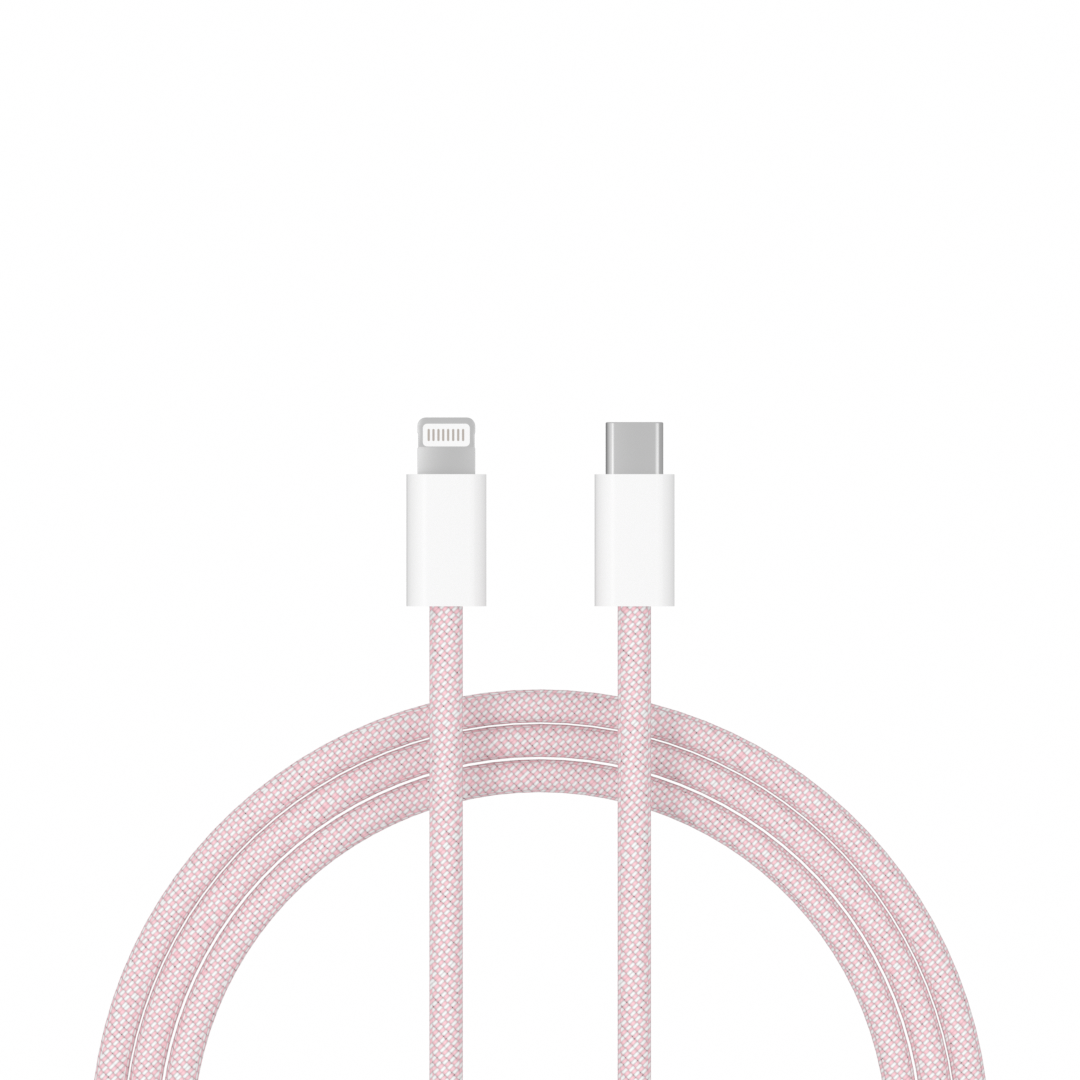 xoxo Wildhearts - USB-C to Lightning cable - 1 Meter (pink)