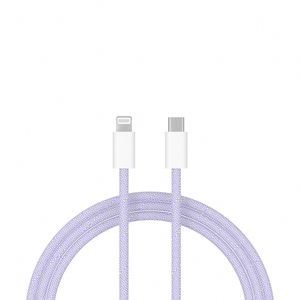 xoxo Wildhearts - USB-C to Lightning cable - 1 Meter (purple)