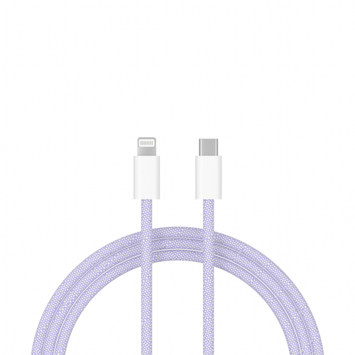 xoxo Wildhearts - USB-C to Lightning cable - 1 Meter (purple)