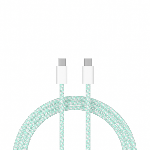 xoxo Wildhearts - USB-C to USB-C cable - 1 Meter (green)