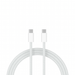 USB-C to USB-C cable - 1 Meter (white)