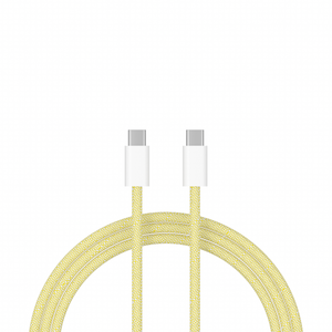 xoxo Wildhearts - USB-C to USB-C cable - 1 Meter (yellow)