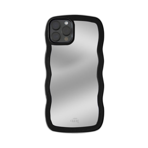xoxo Wildhearts - Wavy mirror case Black - iPhone 12 Pro Max