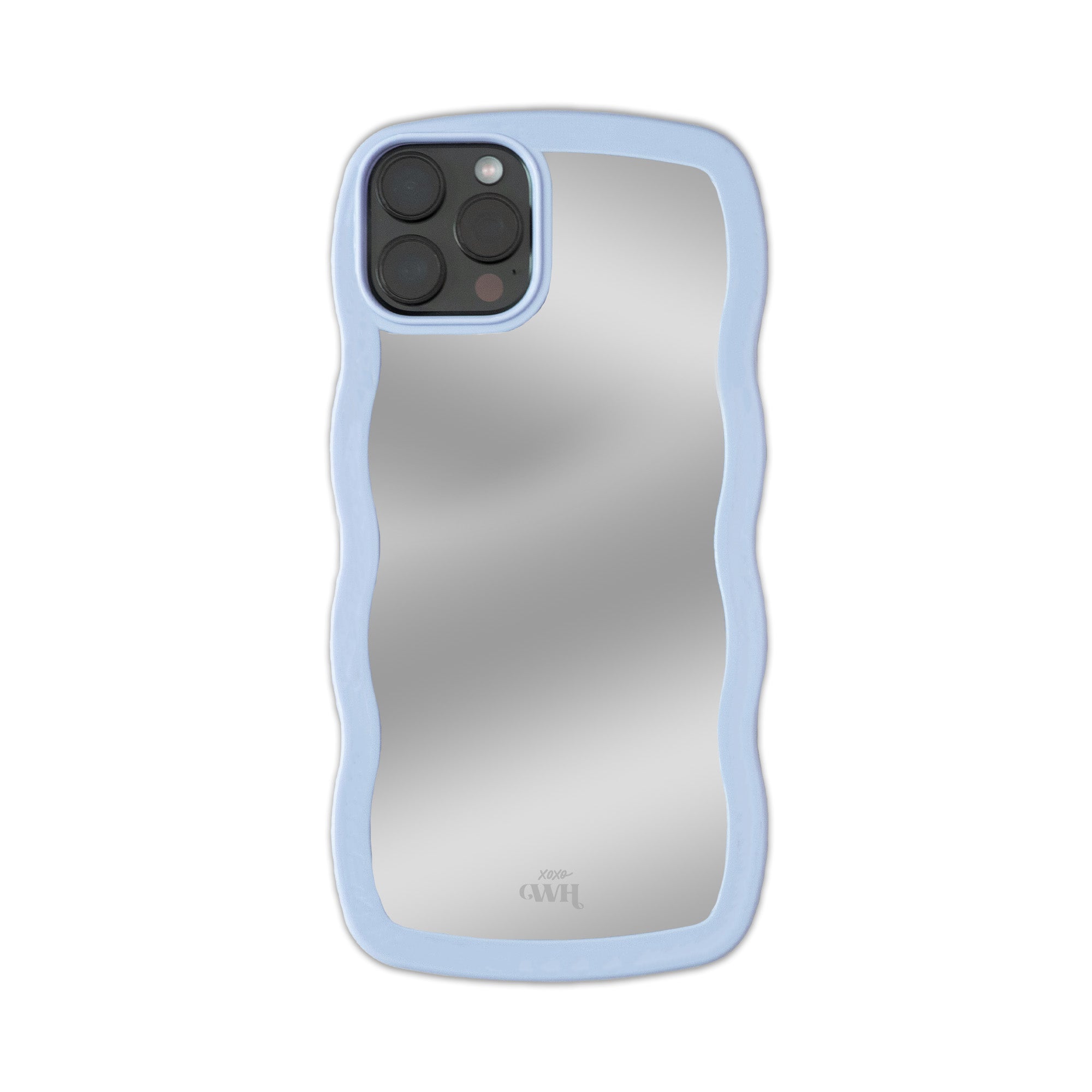 xoxo Wildhearts - Wavy mirror case Blue - iPhone 12 Pro Max