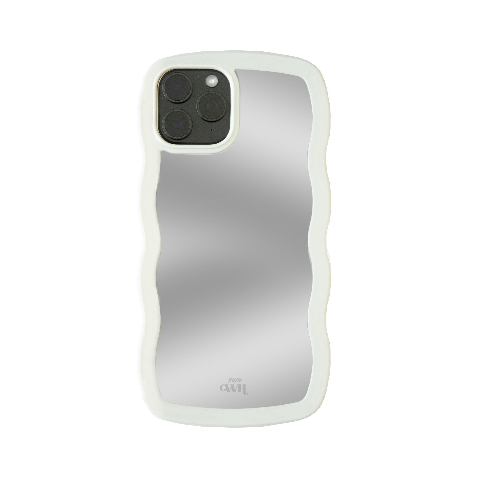 xoxo Wildhearts - Wavy mirror case Creme - iPhone 11 Pro Max