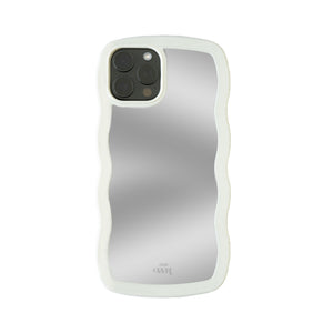 xoxo Wildhearts - Wavy mirror case Creme - iPhone 12 Pro