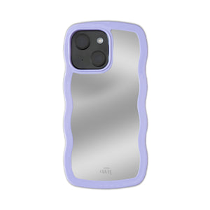 xoxo Wildhearts - Wavy mirror case Lilac - iPhone 15