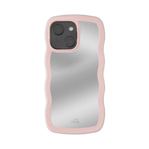 xoxo Wildhearts - Wavy mirror case Pink - iPhone 15 Plus