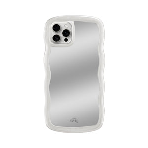 xoxo Wildhearts - Wavy mirror case Transparant - iPhone 12 Pro Max