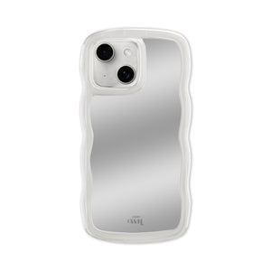 xoxo Wildhearts - Wavy mirror case Transparant - iPhone 14 Plus