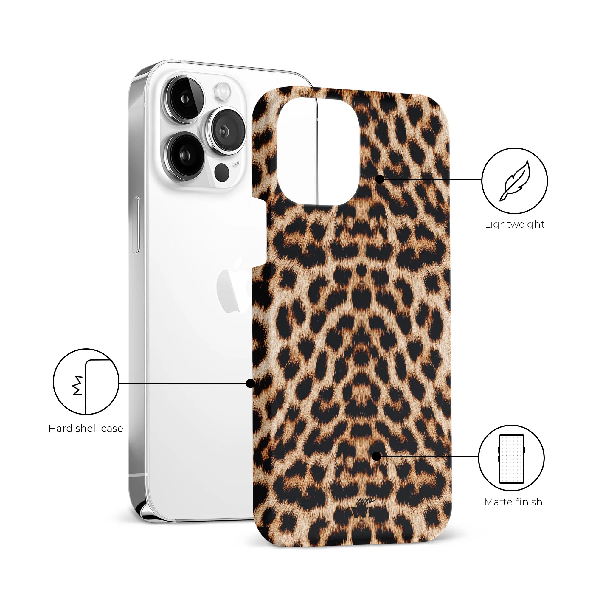 xoxo Wildhearts - Wild Thing - iPhone 13 - Single (case + airpod pro case)
