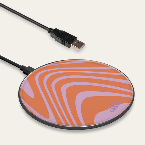 xoxo Wildhearts Wireless Charger - Boogie Wonderland Orange