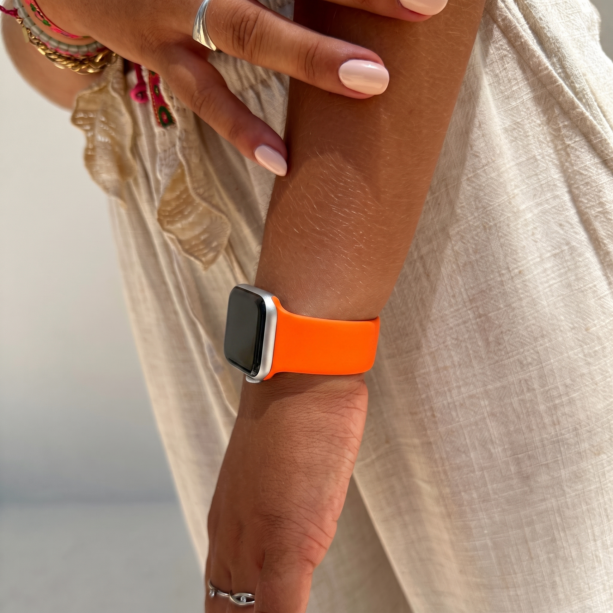 Apple Watch silicone strap (orange) - 38/40/41/42mm