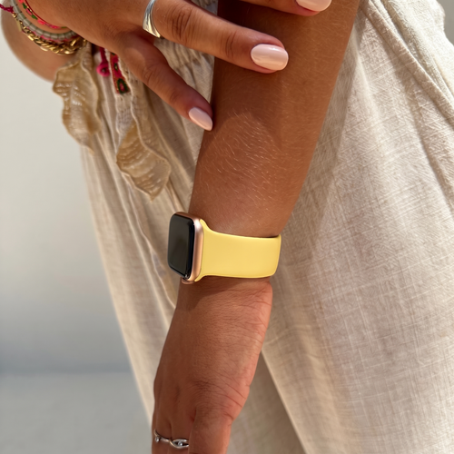 Apple Watch Silikonarmband (Gelb) - 38/40/41/42mm