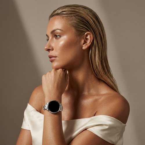 Garmin Lily 2 stalen bandje 'hearts' (sterrenlicht)