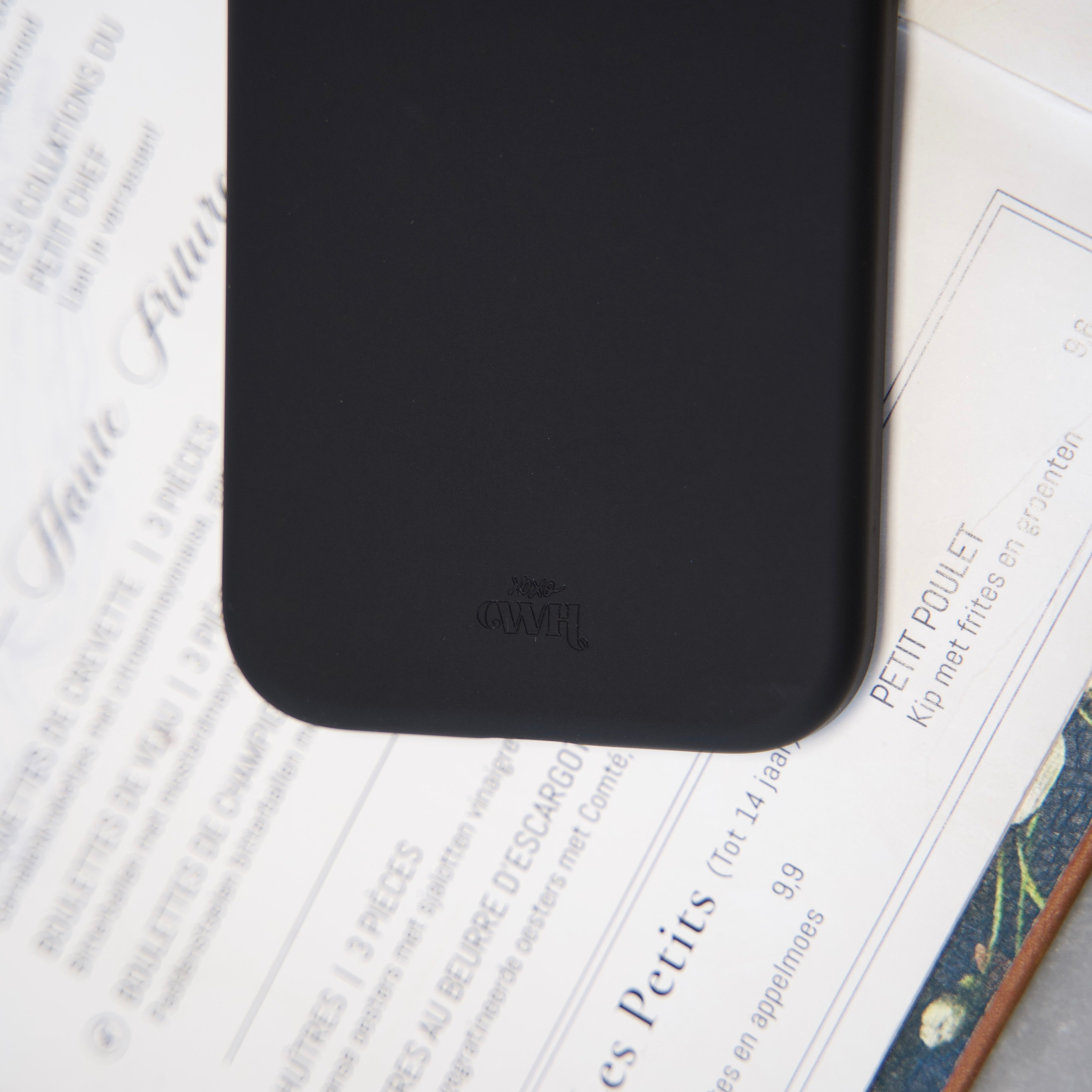 xoxo Wildhearts Shockproof silicone case Black - iPhone 16 Pro Max