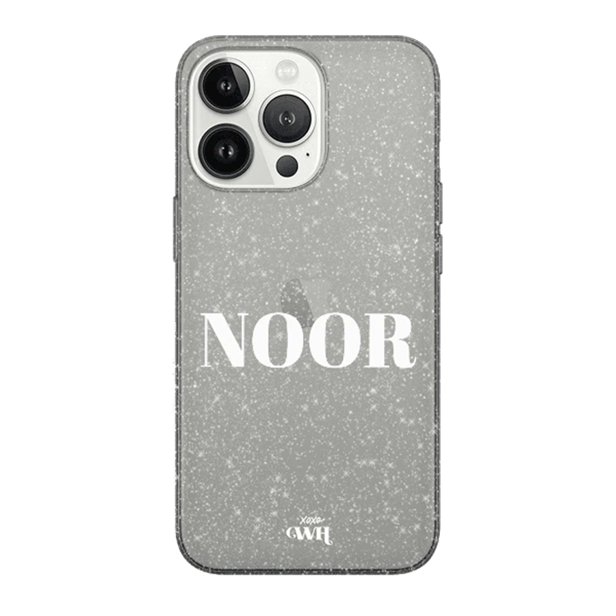 xoxo Wildhearts - Sparkle Away Black personalized - iPhone X/Xs