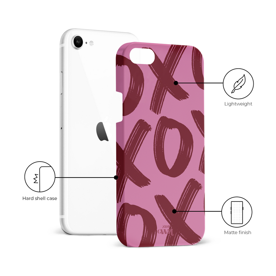xoxo Wildhearts - Can't Talk Now Pink - iPhone 7/8 SE