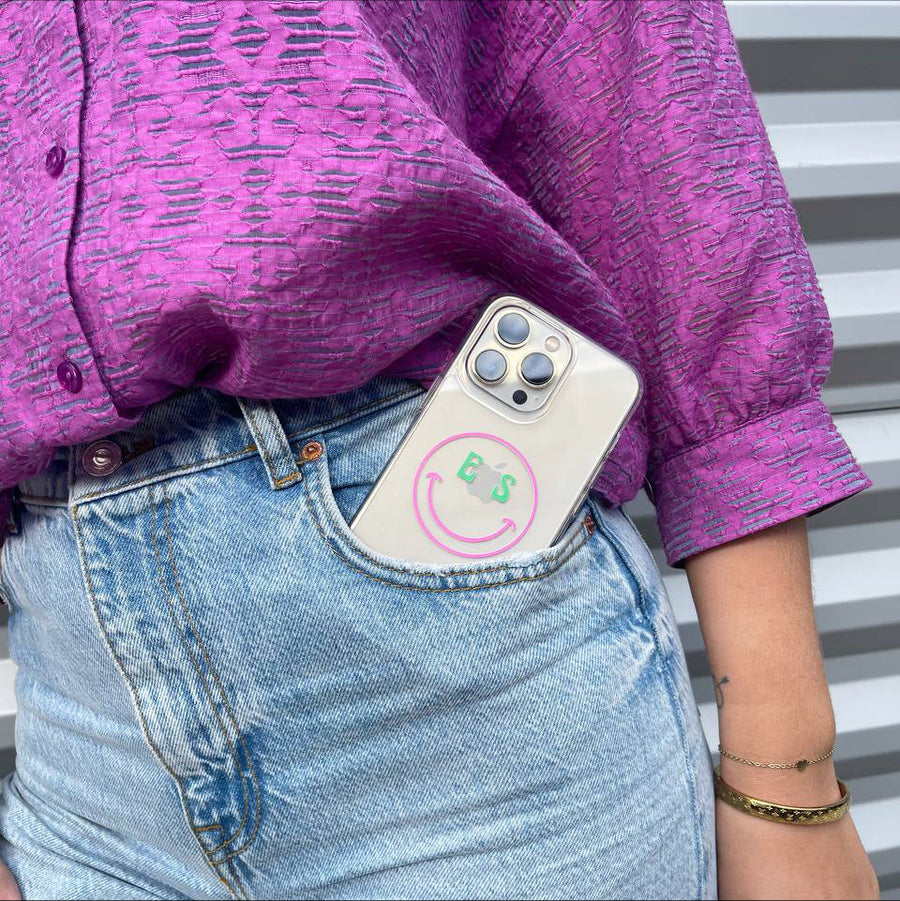 xoxo Wildhearts - iPhone 13 mini - Personalized Smile Case