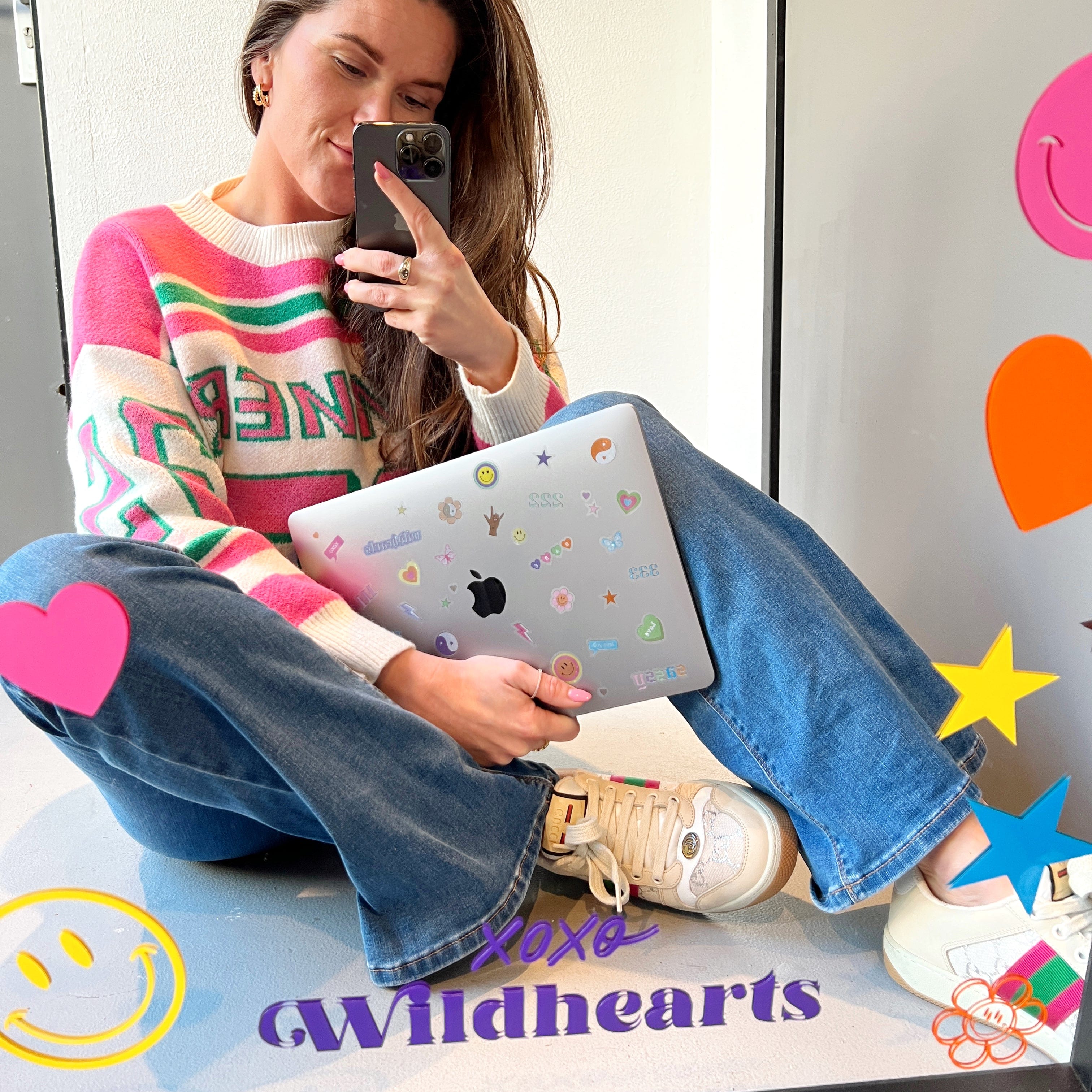 xoxo Wildhearts Sticker sheet Default Title