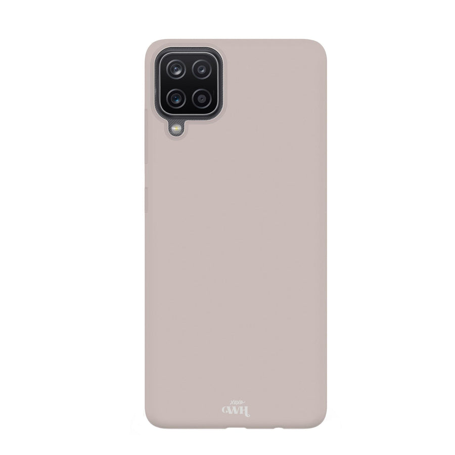 Samsung A12 Beige - Personalised Colour Case