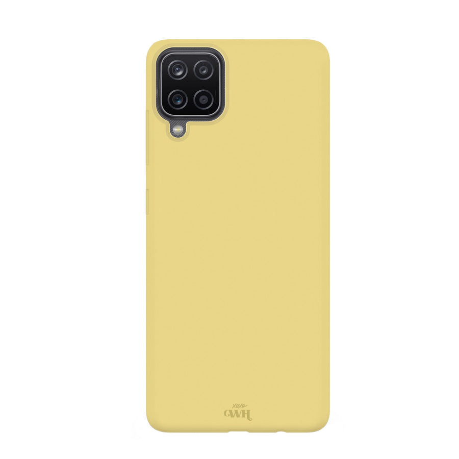 Samsung A12 Yellow - Personalized Color Case