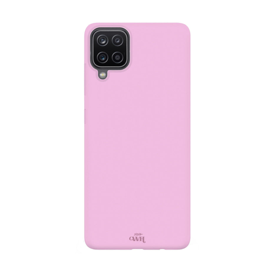 Samsung A12 Pink - Personalised Colour Case