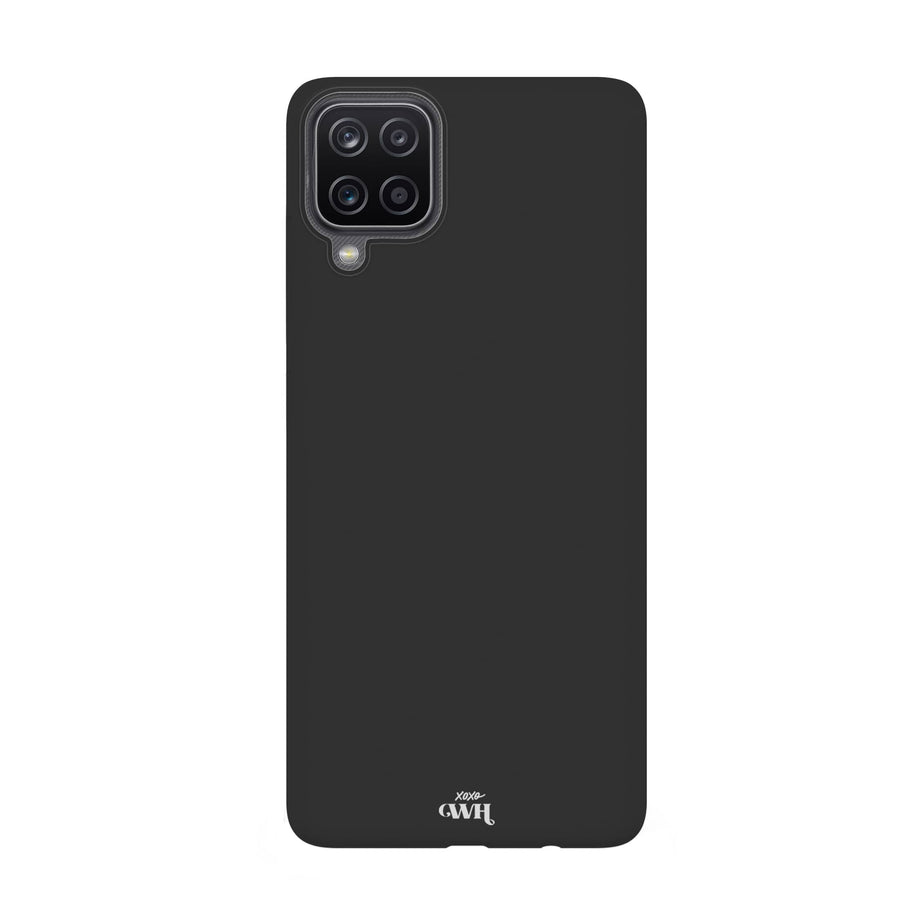 Samsung A12 Black - Customized Color Case