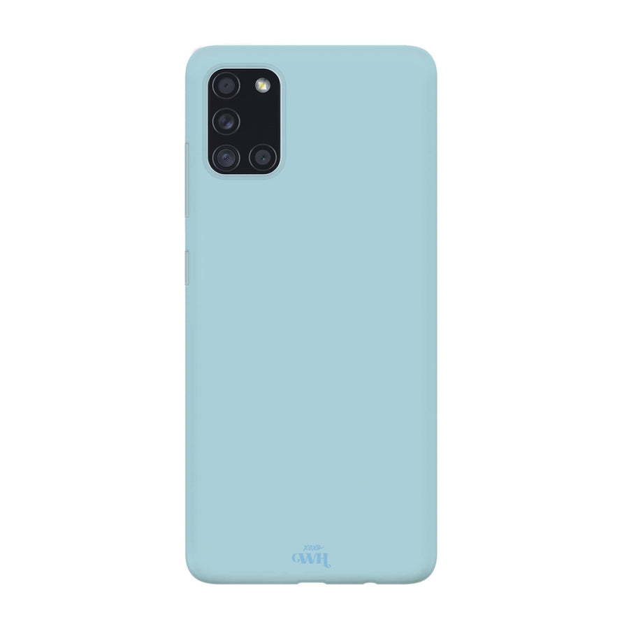 Samsung A21s Blue - Personalised Colour Case